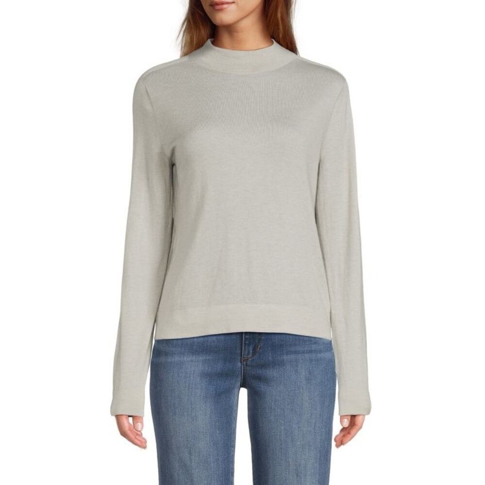 VINCE Seamless Wool Blend Sweater Size Large - Picture 2 of 5